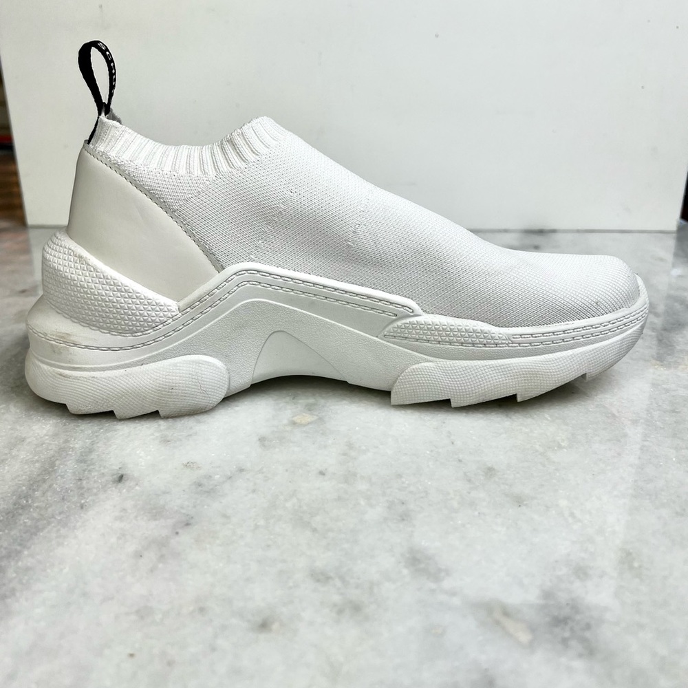 Schutz Evilyse White Slip-On Sneaker